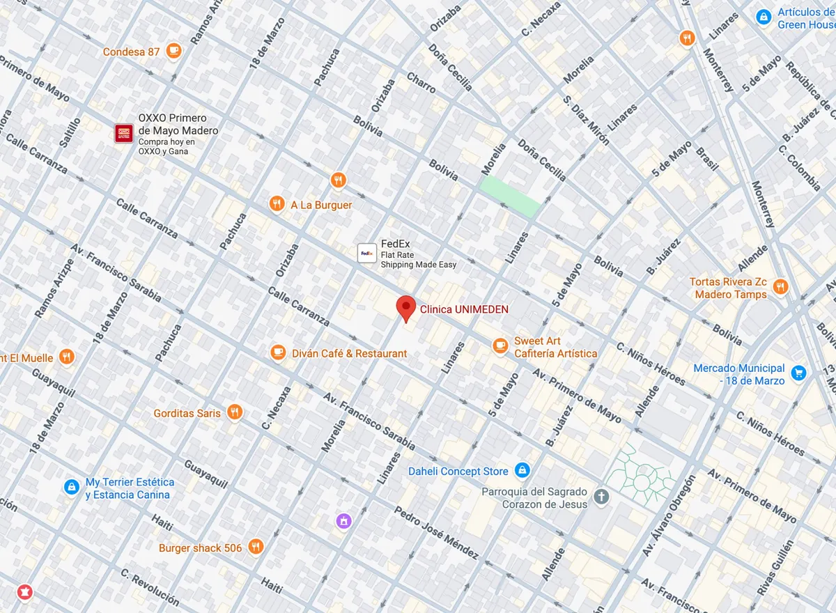 Mapa Clínica UNIMEDEN